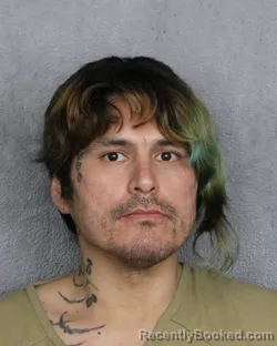 Mugshot of Nicholas Charles Dicarlo booked in Broward County, Florida on October 4, 2026