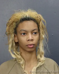 Mugshot of Halle Mei Mei Brown booked in Broward County, Florida on October 5, 2026