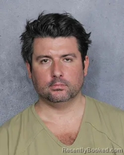 Mugshot of Max Nicholas Silverman booked in Broward County, Florida on October 6, 2026
