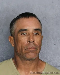 Mugshot of Marcelo Rivera Millan booked in Broward County, Florida on October 6, 2026