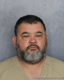 Mugshot of Rolando Gonzalez Davila booked in Broward County, Florida on October 11, 2026