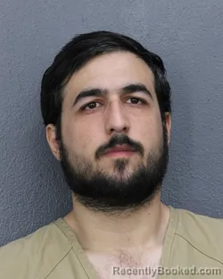 Mugshot of Gabriel Alejandro Mendez booked in Broward County, Florida on October 11, 2026
