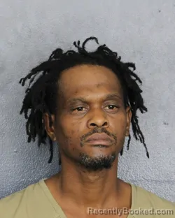 Mugshot of Earl Ignashus Thompson booked in Broward County, Florida on October 11, 2026