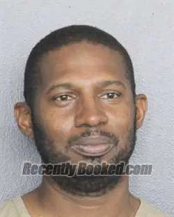 Booking photo from Broward County, Florida