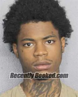 Booking photo from Broward County, Florida