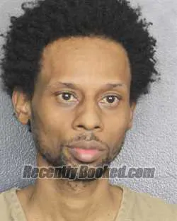 Booking photo from Broward County, Florida