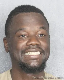 Booking photo from Broward County, Florida