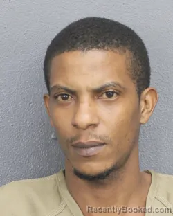 Booking photo from Broward County, Florida