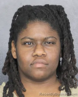 Booking photo from Broward County, Florida