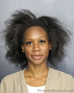 Mugshot of KHADIJAH CHASITEE AHMADDIYA booked in Broward County, Florida on June 19, 2026