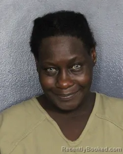 Mugshot of JANINE NICOLE JAMES booked in Broward County, Florida on July 7, 2026