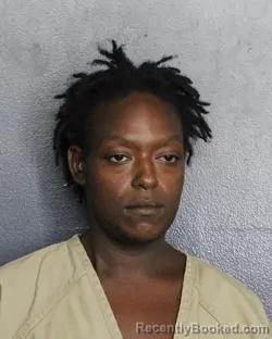 Mugshot of Keisha Prophete Paul booked in Broward County, Florida on July 13, 2026