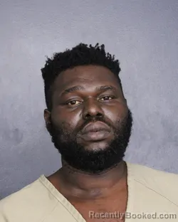 Mugshot of Stanley Dave Pierre booked in Broward County, Florida on July 14, 2026