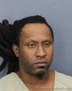 Mugshot of Terrence Dirod Wright booked in Broward County, Florida on July 16, 2026