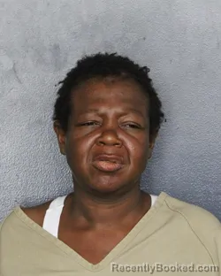Mugshot of Edithe Bonhomme booked in Broward County, Florida on July 18, 2026