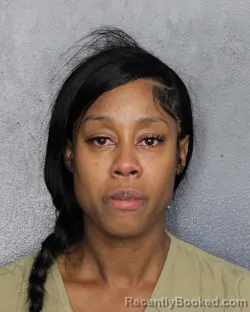 Mugshot of Novia Kimesha Dixon Marryshow booked in Broward County, Florida on July 31, 2026