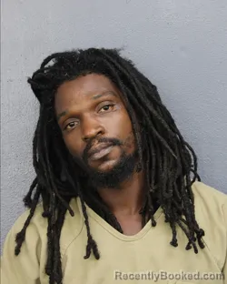 Mugshot of Jarred Kalvin Yearby booked in Broward County, Florida on August 1, 2026
