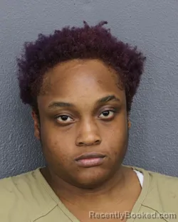 Mugshot of Jade Alexandria Smith booked in Broward County, Florida on August 4, 2026
