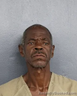 Mugshot of Reginald Von Slater booked in Broward County, Florida on August 19, 2026
