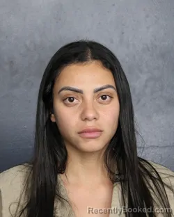 Mugshot of Yerli Andreina Madriz booked in Broward County, Florida on September 22, 2026