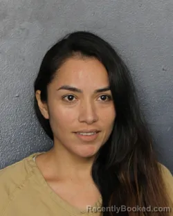 Mugshot of Ingrid Tatiana Nunez Vargas booked in Broward County, Florida on September 23, 2026