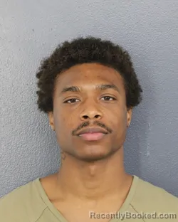 Mugshot of Khalid Parker booked in Broward County, Florida on September 24, 2026