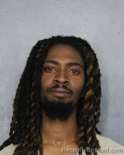 Mugshot of Kheenan Jorome Richards booked in Broward County, Florida on October 3, 2026