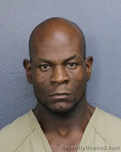Mugshot of Brandon Simmons booked in Broward County, Florida on October 8, 2026