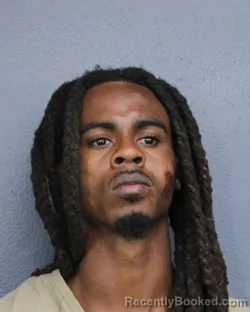 Mugshot of Keshawn Gioanni Edwards booked in Broward County, Florida on October 10, 2026