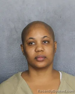 Mugshot of Deneshia Nakeshia Dawkins booked in Broward County, Florida on October 13, 2026