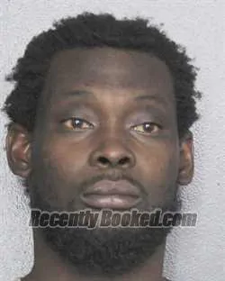 Booking photo from Broward County, Florida