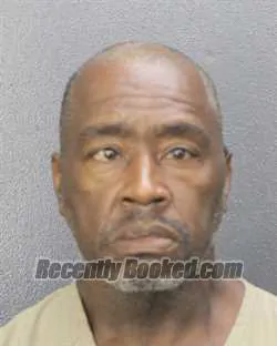 Booking photo from Broward County, Florida