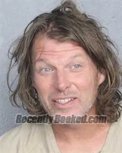 Booking photo from Broward County, Florida