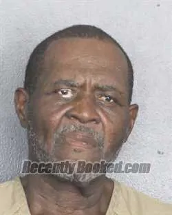 Booking photo from Broward County, Florida