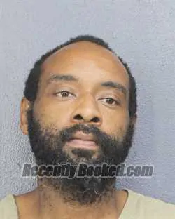 Booking photo from Broward County, Florida