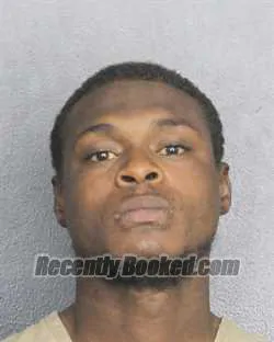 Booking photo from Broward County, Florida