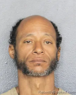 Booking photo from Broward County, Florida