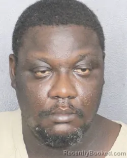 Booking photo from Broward County, Florida