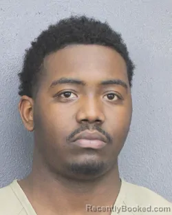 Booking photo from Broward County, Florida
