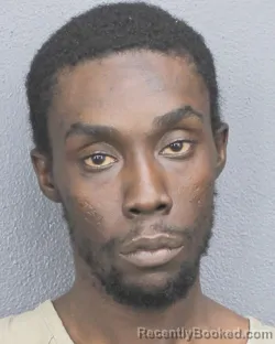 Booking photo from Broward County, Florida