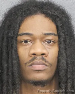 Mugshot of ANTHONY MARCELLUS JONES booked in Broward County, Florida on March 8, 2026