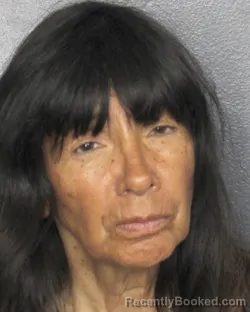 Mugshot of MARINA LUZ ENCALADA booked in Broward County, Florida on March 10, 2026