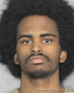 Mugshot of JOSHUA A WOODS booked in Broward County, Florida on March 11, 2026