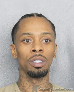 Mugshot of ISAIAH MATTHEW HOLLINS booked in Broward County, Florida on March 13, 2026