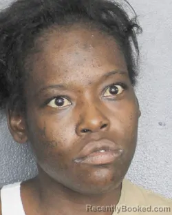 Mugshot of BRITTANY SHOMBRAIL MILLER booked in Broward County, Florida on March 14, 2026