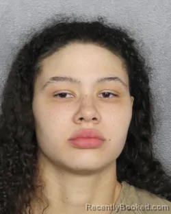Mugshot of ARYAUNA HART booked in Broward County, Florida on March 17, 2026