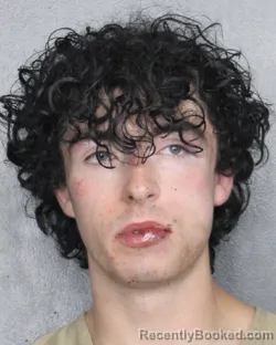 Mugshot of CONOR MCANENEY booked in Broward County, Florida on March 18, 2026