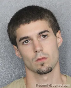 Mugshot of AUSTIN TYLER KINNARD booked in Broward County, Florida on March 19, 2026