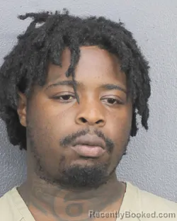 Mugshot of DESHAWN LOUISDOR booked in Broward County, Florida on April 15, 2026