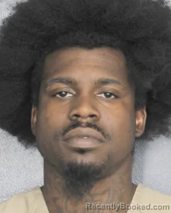 Mugshot of DAEQUON DEON HIXSON booked in Broward County, Florida on April 23, 2026